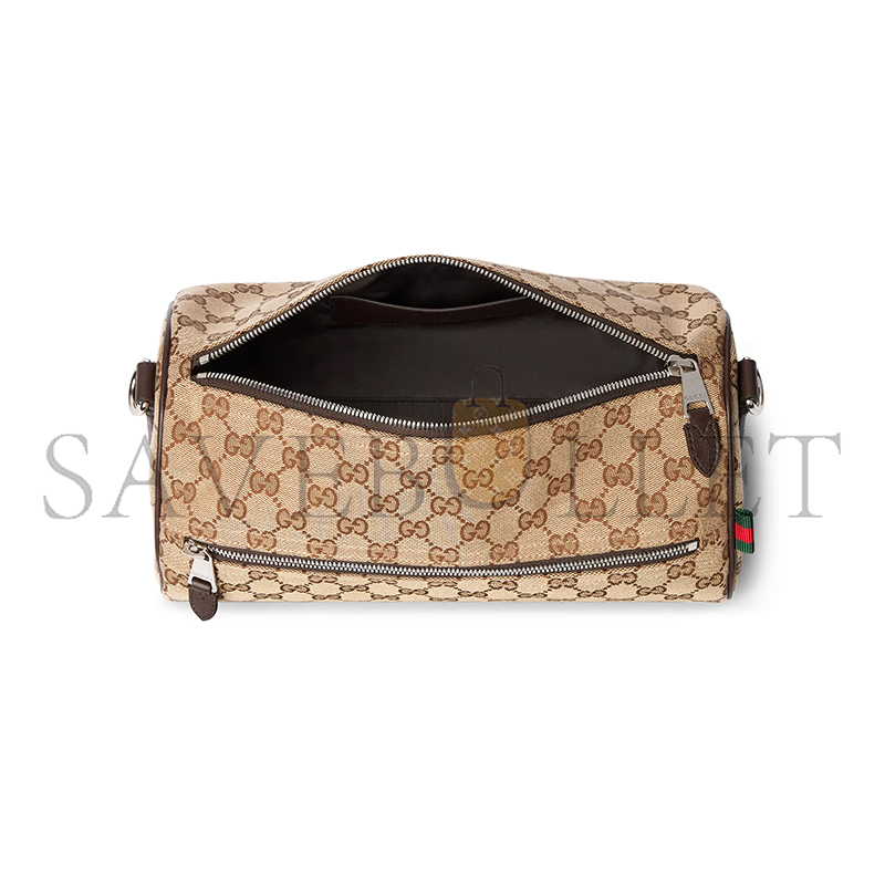 GUCCI GG CANVAS SMALL CYLINDER BAG 834455 (30*16*16cm)
